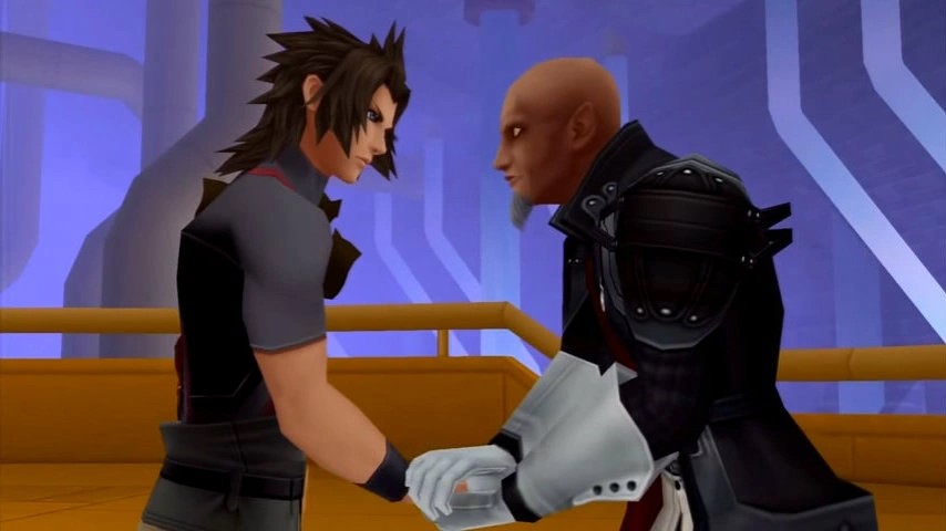 Xehanort uses perceived empathy to manipulate Terra into using Darkness more 