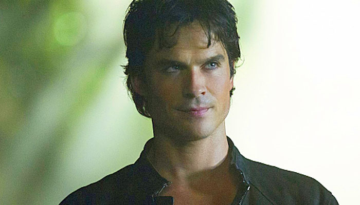 Damon Salvatore from The Vampire Diaries, an ultimate Bad Boy.