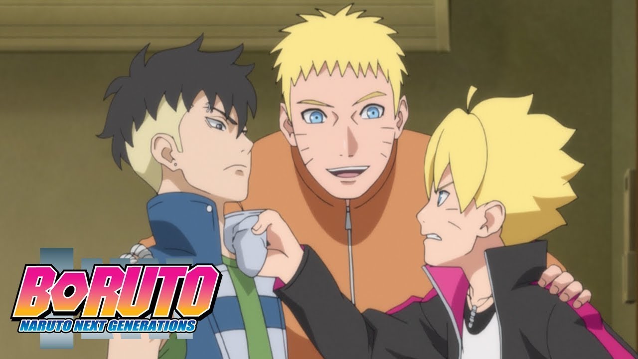 Boruto distrusting Kawaki