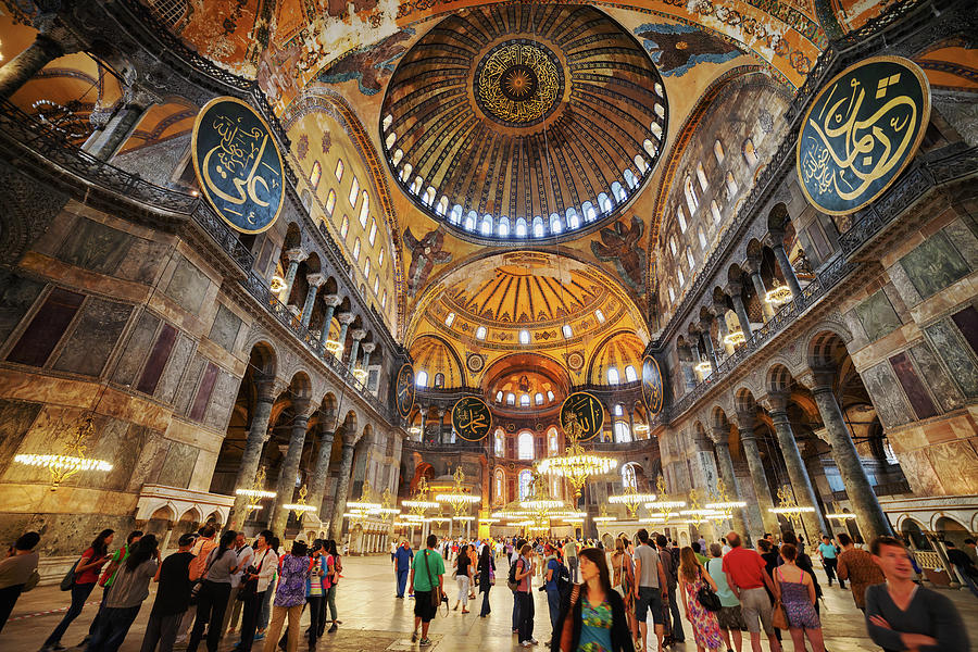 Hagia Sophia, Byzantine Interior