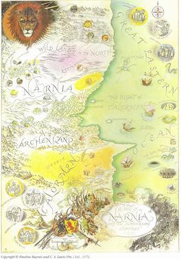 Map of Narnia by Pauline Baynes